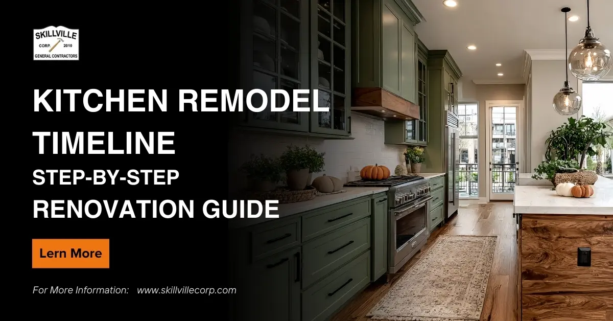 Kitchen Remodel Timeline - Step-by-Step Renovation Guide