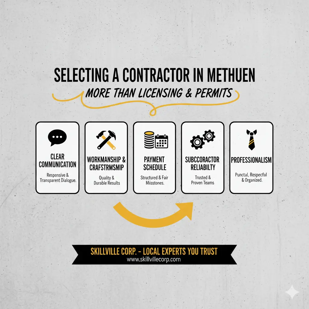 Key Considerations When Selecting a Contractor