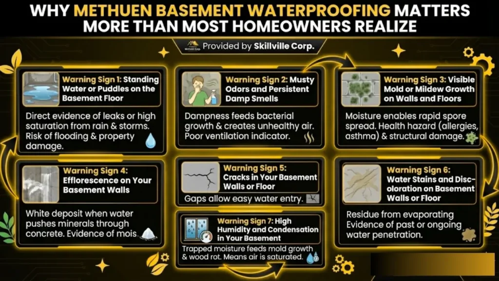 Why Methuen Basement Needs Waterproofing Matters More Than Most Homeowners Realize